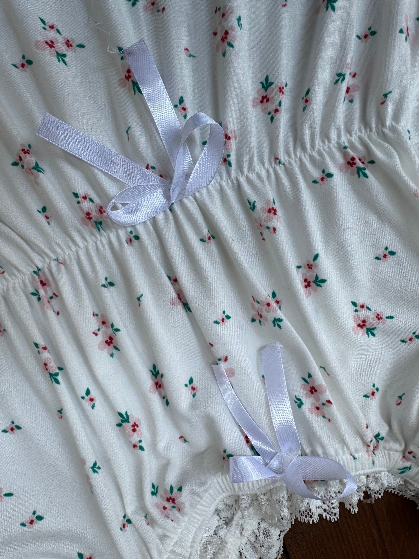 BlushBloom Off-Shoulder Pajama Set