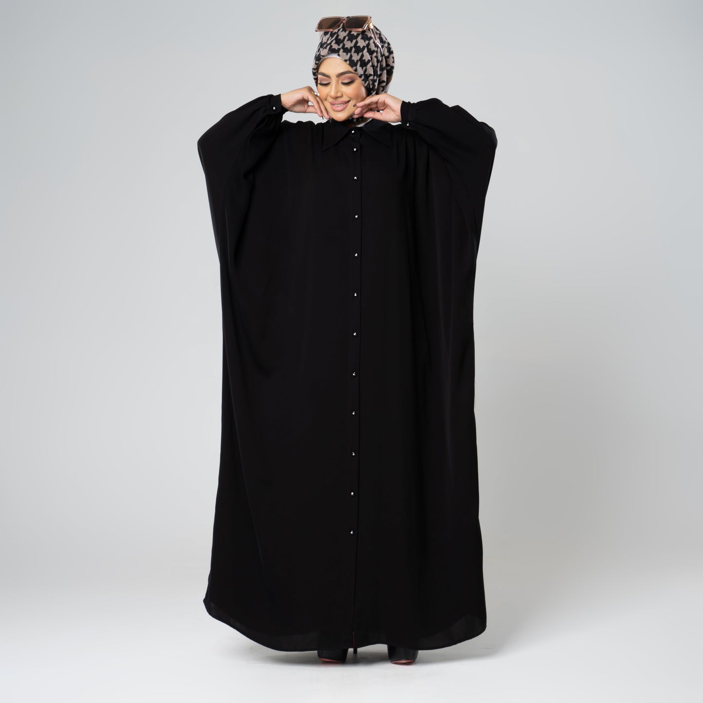 Silk Abaya – Free Size