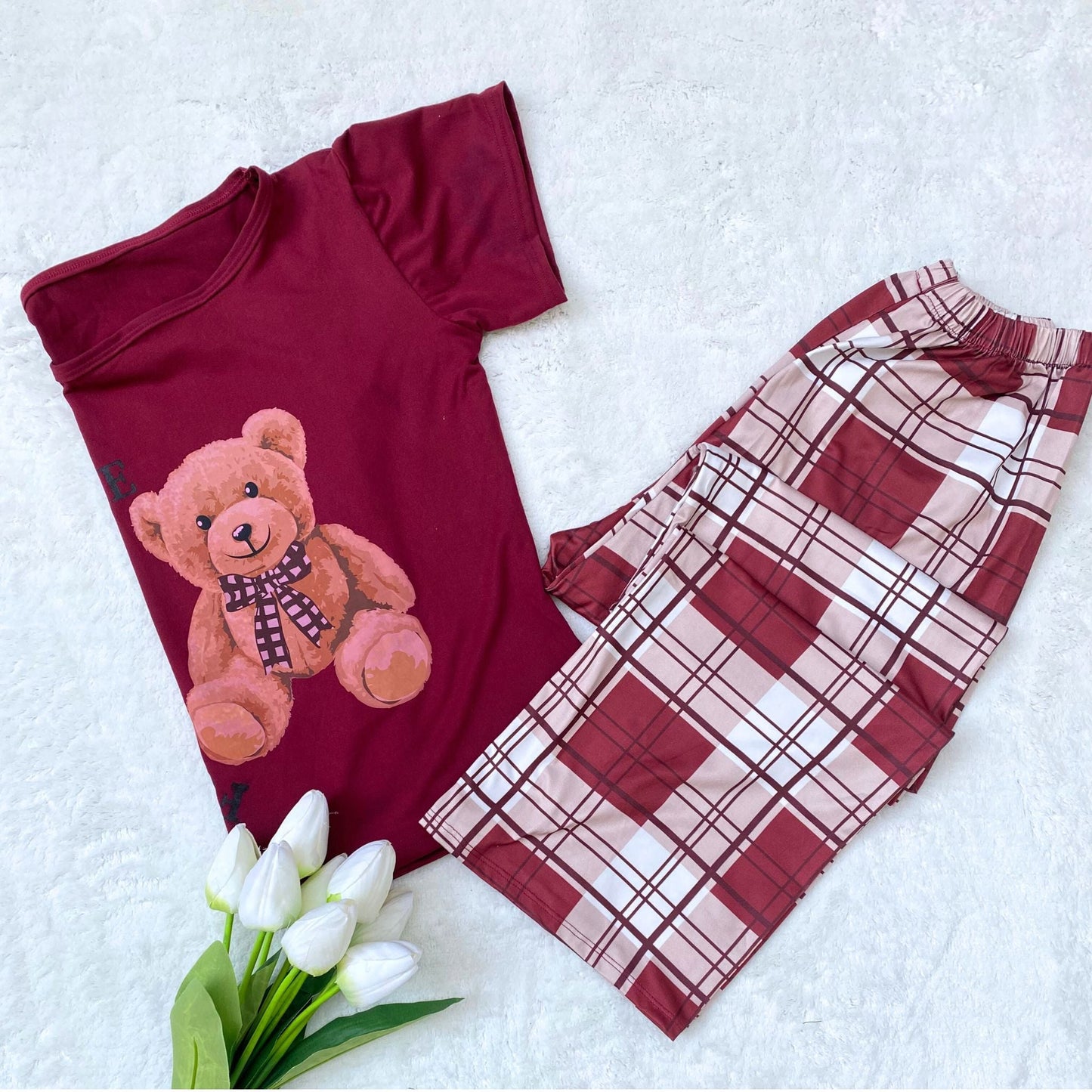 Relax Fit Pajama Set – Top & Pants