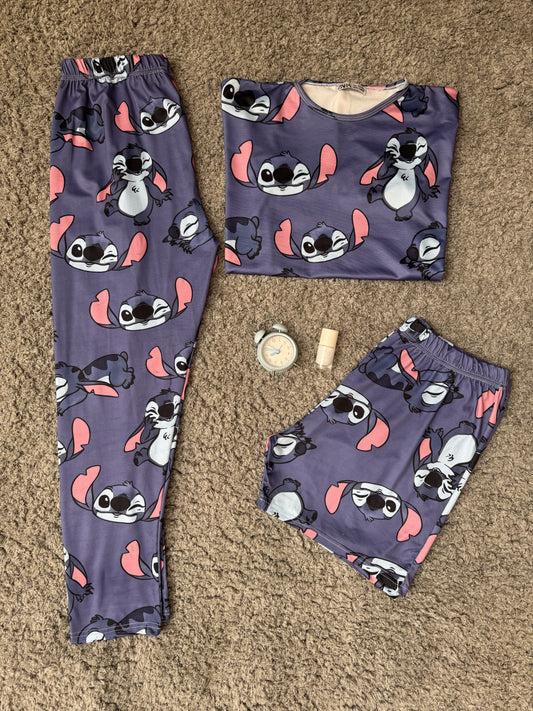 DreamStitch 3-Piece Pajama Set