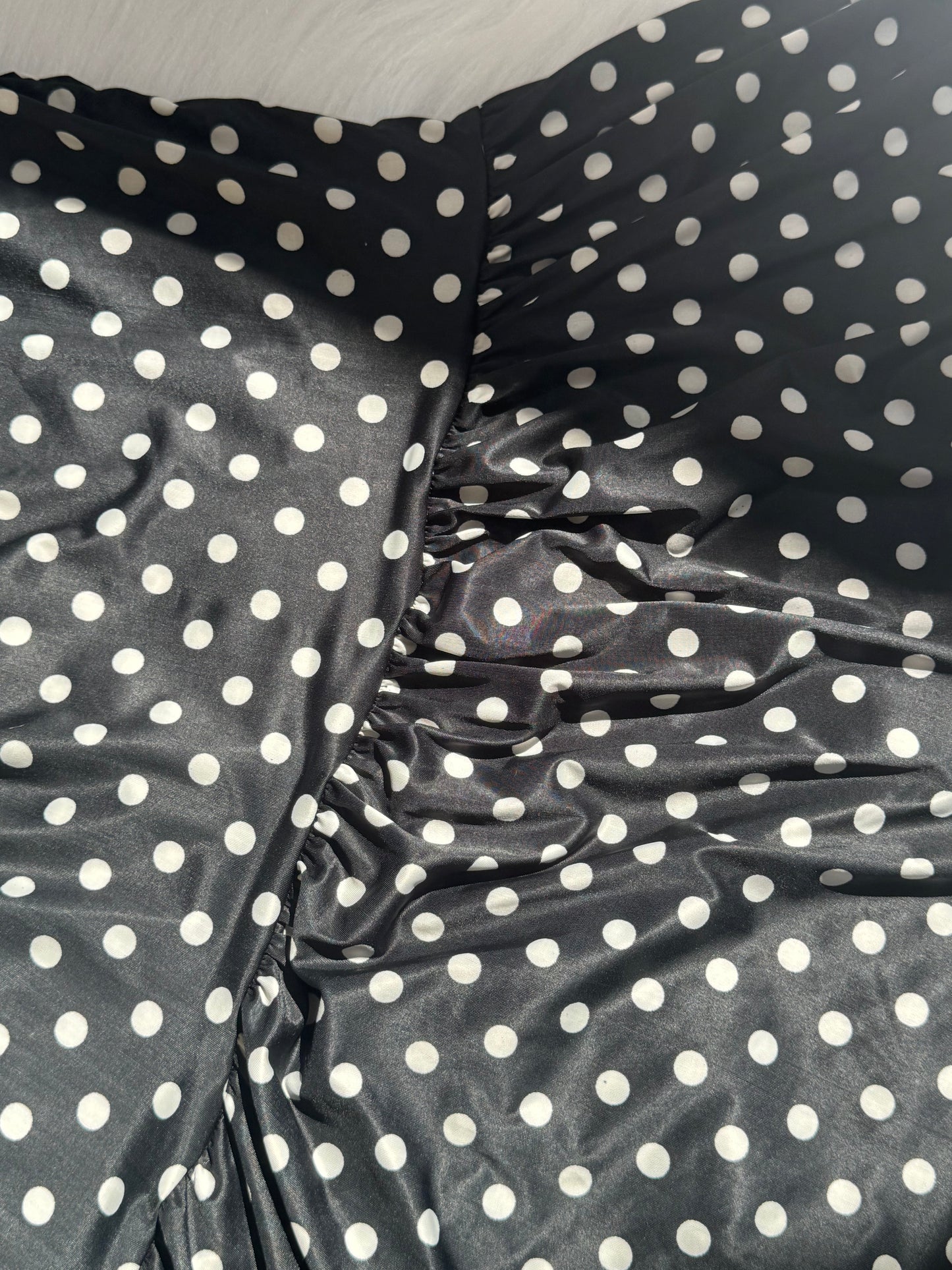Polka Dot Layered Dress Set – 2 Piece