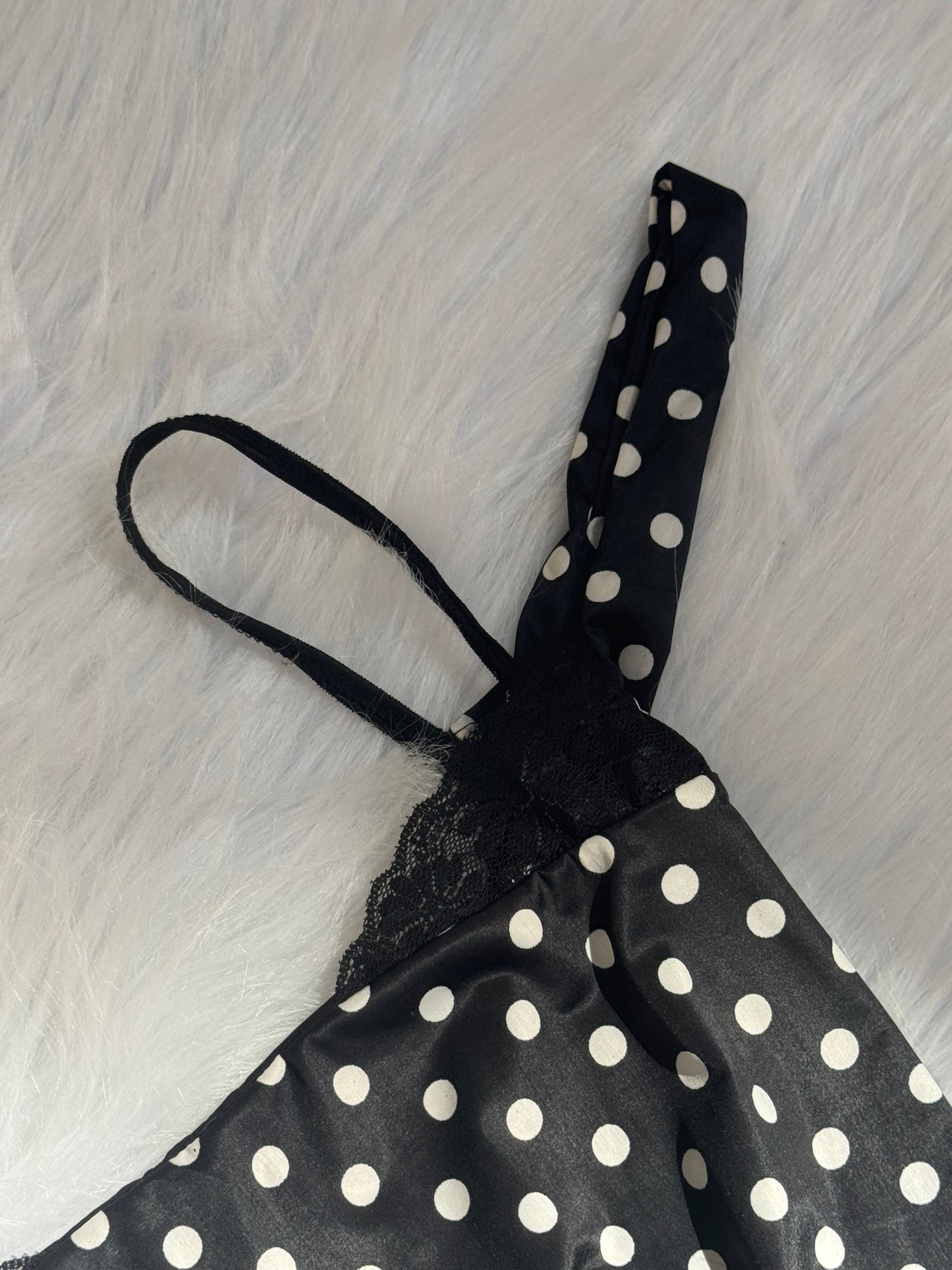 Polka Dot Layered Dress Set – 2 Piece