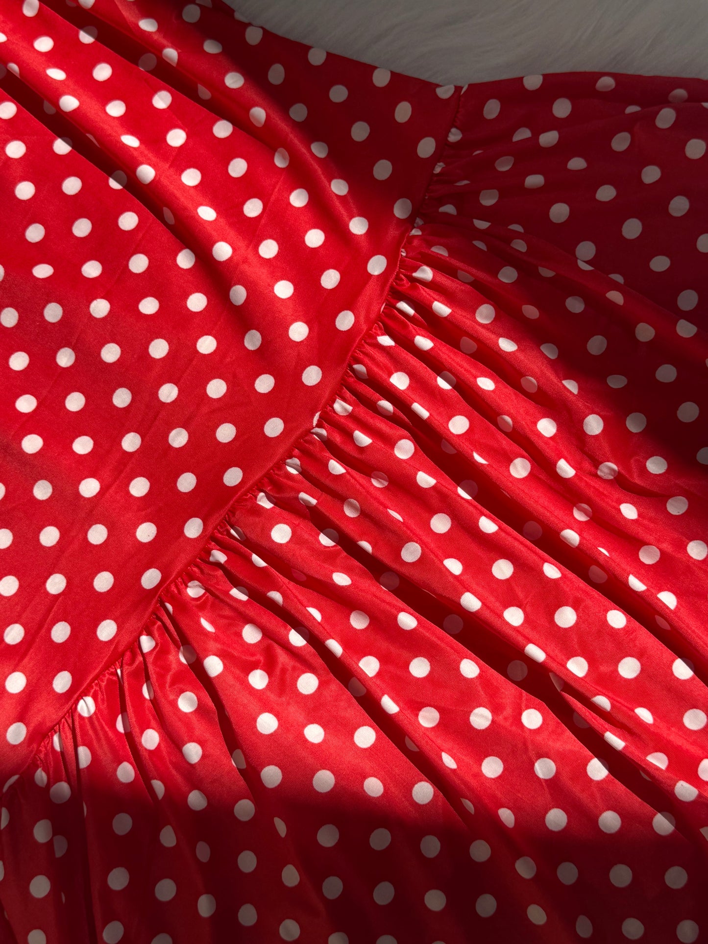 Polka Dot Layered Dress Set – 2 Piece