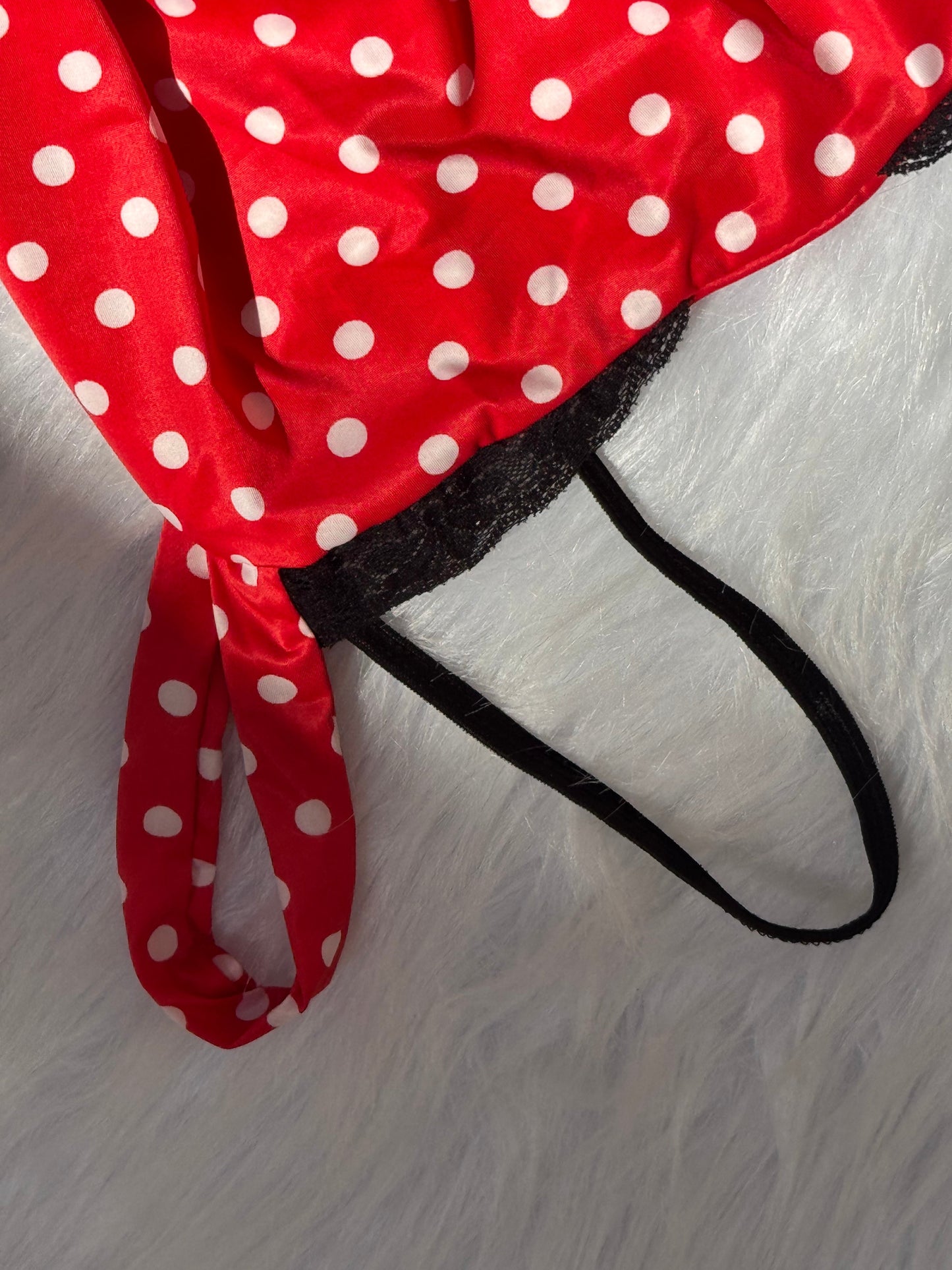 Polka Dot Layered Dress Set – 2 Piece