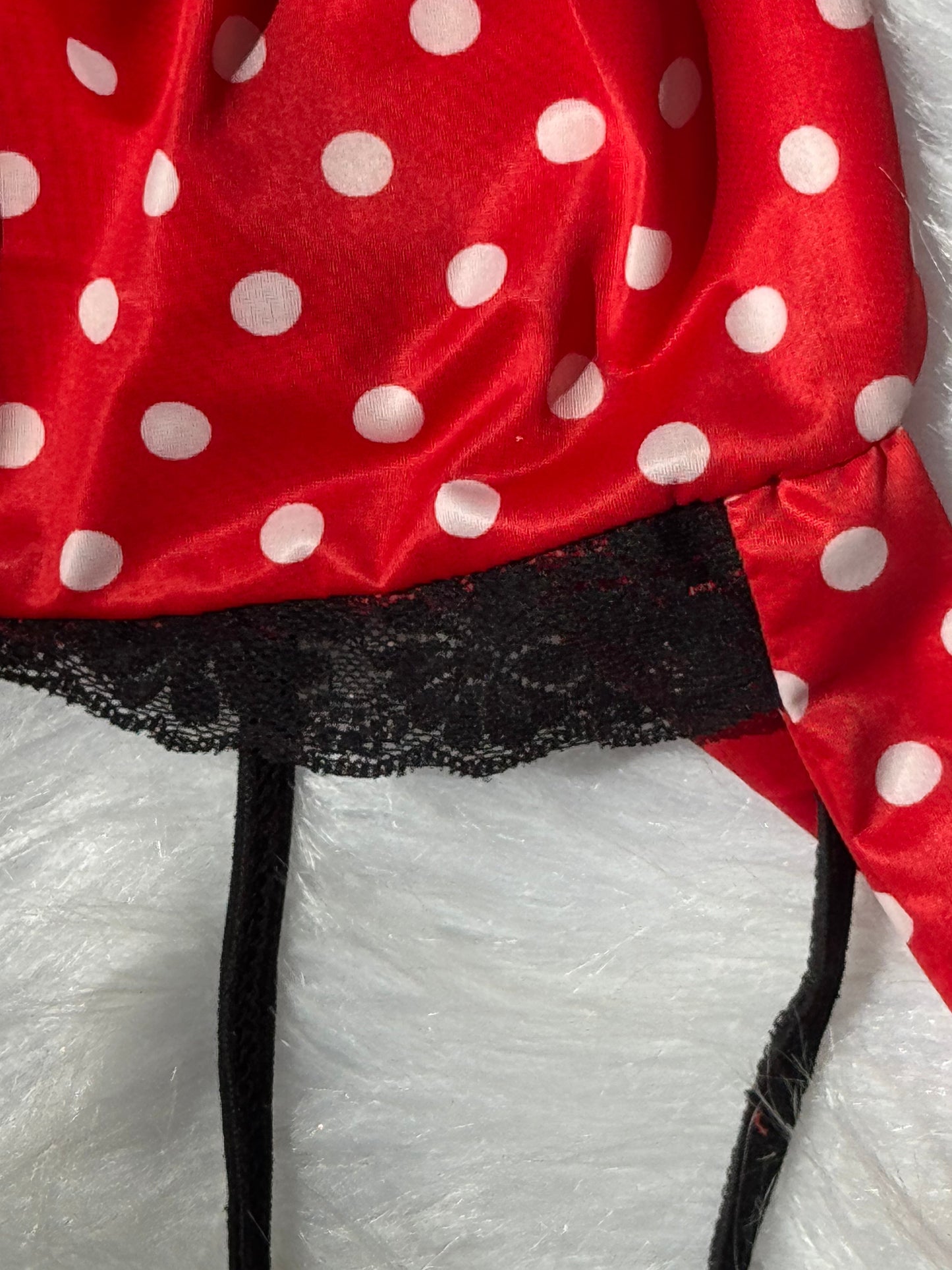 Polka Dot Layered Dress Set – 2 Piece