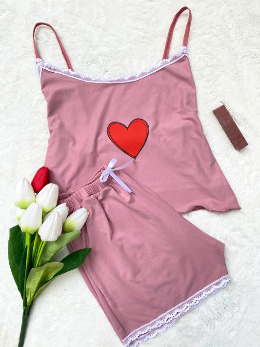 Relax Fit Cotton Pajama Set