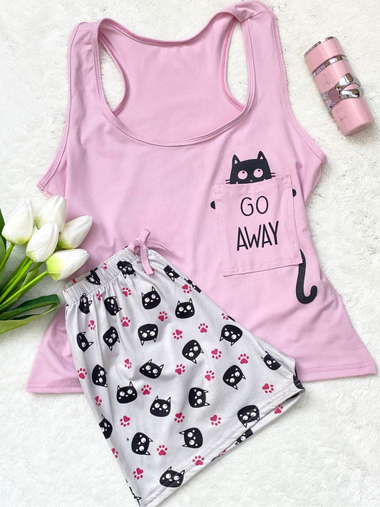 Women’s Cotton Short Set – Summer Relax