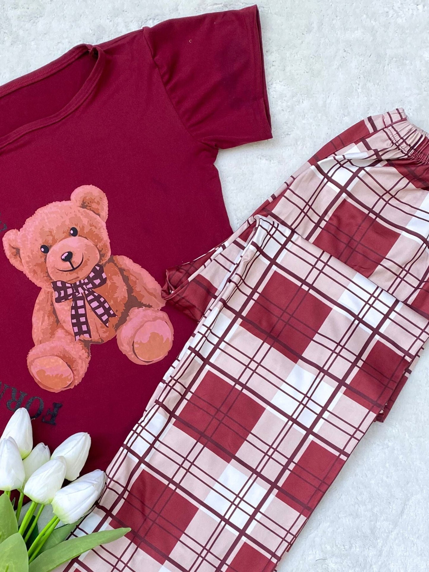 Relax Fit Pajama Set – Top & Pants