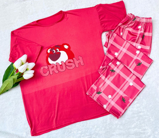 Relaxed Fit Cotton Pajama Set